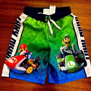 Mario Kart Swim Trunks